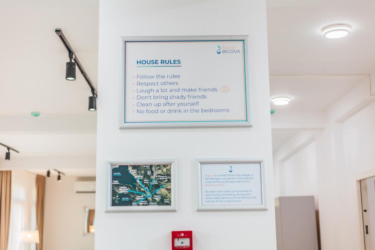 كوتور Hostel Bigova المظهر الخارجي الصورة
